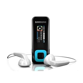 Samsung YP-F3 2GB Sports Clipper MP3 Player - Blue