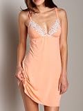 Honeydew Floral Modal Chemise Orange Sherbet