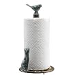 Cat & Bird Paper Towel Holder