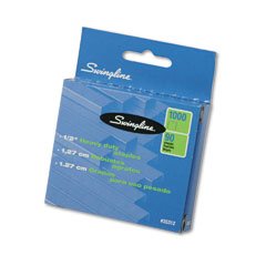 Swingline S.F. 13 Heavy-Duty Staples - 0.5 Inch Leg Length - 90 Page Capacity - 1000 per Box (35312)