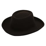 Women's Gambler Felt Hat-Brown W27S46C