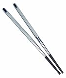 Essstäbchen mit Holzspitze und Metallkörper Chopsticks