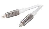Vivanco SHQ Lichtleiterkabel, Toslink Stecker   Toslink Stecker, 1,2 m