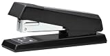 Stanley Bostitch AntiJam Half Strip Stapler, 20 Sheet Capacity, Black (B600-BLACK)