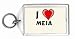 I Love Meia Keychain