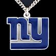 New York Giants Logo Pendant Necklace - NFL Football Fan Shop Sports Team Merchandise