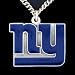 New York Giants Logo Pendant Necklace - NFL Football Fan Shop Sports Team Merchandise