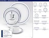 Dansk Christianshavn Blue Salad Plate