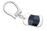Sterling Silver Cats Eye Keyring