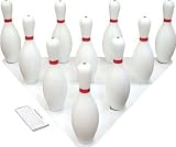 Gym And Outdoor Games Indoor Games Bowling Pin Sets - Set Of Weighted Bowling Pins - Set