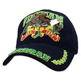 Black Vietnam Veteran Ball Cap
