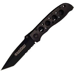 Smith & Wesson Bullseye Extreme OPS, Black Aluminum, Comboedged