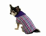 Blue Plaid Coat (Size 10)