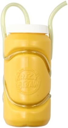 Colored Water Sports Bottle, BPA-Free, Yellow
