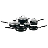 Cuisinart 55-10BK Advantage Nonstick 10-Piece Cookware Set, Black