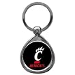 Set of 2 Cincinnati Bearcats High-Polish Chrome Key Tag - NCAA College Athletics