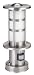IVT Edelstahl Sockelleuchte mit Bewegungsmelder, 30cm hoch PL-107SO PIR