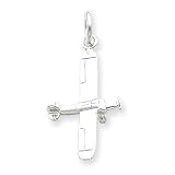 Sterling Silver Airplane Charm
