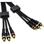 Cables To Go 29324 Velocity RCA Type Audio/Video Combination Extension Cable (12 Feet, Blue)