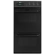 Maytag CWE5100ACB 24in Double Electric Wall Oven - Black