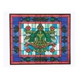 12705 23 1/2W X 19 5/8 Victorian Flourish Window by Meyda Tiffany