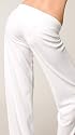 Juicy Couture White Terry Drawstring Pant