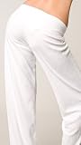 Juicy Couture White Terry Drawstring Pant
