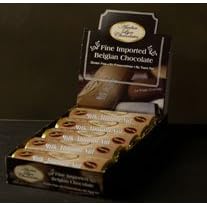 Amber Lyn Chocolates - No Sugar Added - Almond Nut Chocolate - 24 Bars