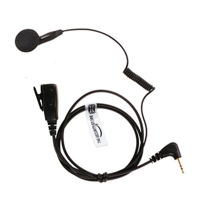 Earpiece for BINATONE Radio (MP Style Headset with PTT Microphone. Single 2.5mm Jack) THE-SECURITY-STORE