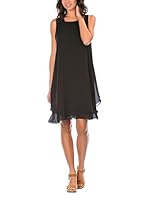 Bleu Marine Vestido (Negro)