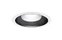 Cooper Lighting P301ICW One-Light 6-Inch Recessed Ceiling Light Fixture Kit with IC Housing, White Trim and Black Baffle