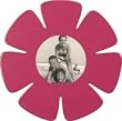 Shape-Up! Pink Flower Metal Magnet Frame by Three By Three Seattle