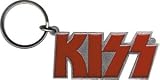 キッス KISS Red Logo メタルキーリング (120306) Red Kiss