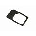 2 Pack Micro SIM Card Adapter for Apple iPad and iPhone 4
