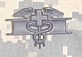 Expert Medical - Metal Insignia - Black - Full Size