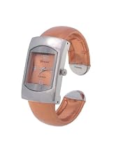 Geneva Platinum Women's Rectangle Bangle Watch