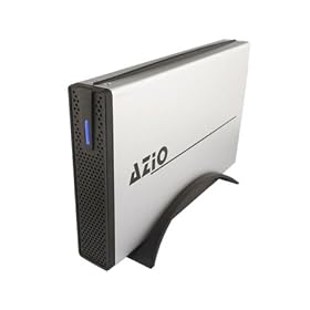 Azio ENC311-C41 3.5 inch IDE to USB + Firewire 1394a Aluminum External Enclosure (Silver) - Retail