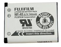 Fujifilm NP-45 Lithium Ion Rechargeable Battery for Fuji Z & J Series Digital Cameras