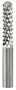 DEWALT DW6613 1/4 Inch Carbide Burr Bit