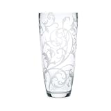 Mikasa Parchment Glass Vase, 9-Inch