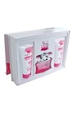 Sex in the City Love by Sex in the City for Women - 4 Pc Gift Set 3.3oz EDP Spray, 6.8oz Bath and Shower Gel, 6.8oz Body Lotion, 7.5ml EDP Spray