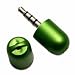 Green Exeze MM1 Mini Microphone for iPod nano, iPod classic, iPod touch, iPhone 3G and iPhone 3GS