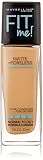 UPC 041554433500 product image for Maybelline New York Fit Me Matte Plus Poreless Foundation Makeup, Sun Beige, 1 F | upcitemdb.com
