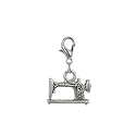 Charm sewing machine in steel by Charming Charms