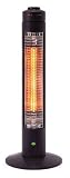 E&E オーガニックカーボンヒーター SLC1-BK ブラック (強300W・弱150W)