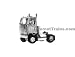 Alloy Forms HO Scale GMC Astro Universal 2-Axle Short Cab Tractor