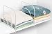 Shelf Dividers - Set of 2 Short in Chrome