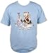 STOOPID MONKEY - Shaved Monkey - Light Blue T-shirt