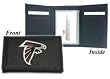 Atlanta Falcons Embroidered Leather Tri-Fold Wallet - Football Sports Merchandise