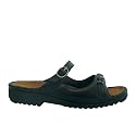 NAOT Kyra - Midnight Black Leather - Womens - FREE SHIPPING